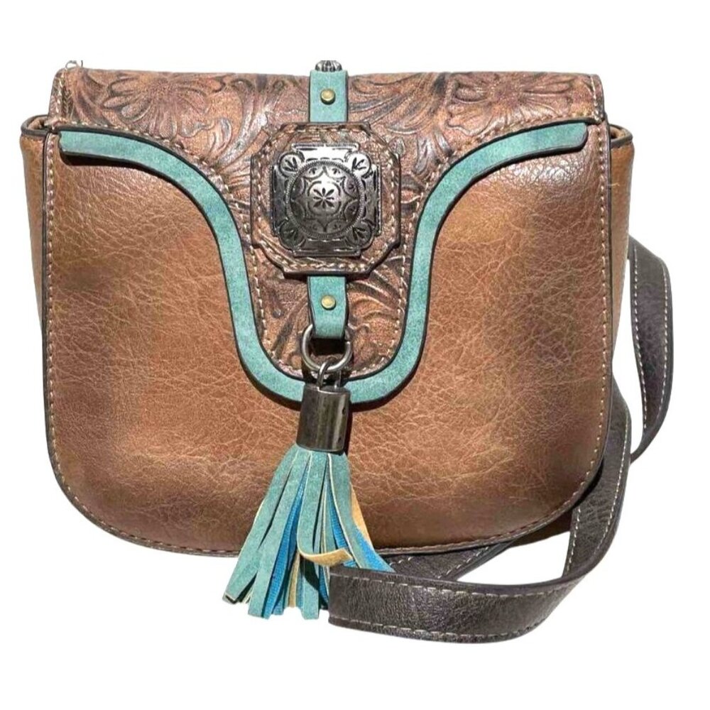 Justin Women's Small Crossbody Leather Purse